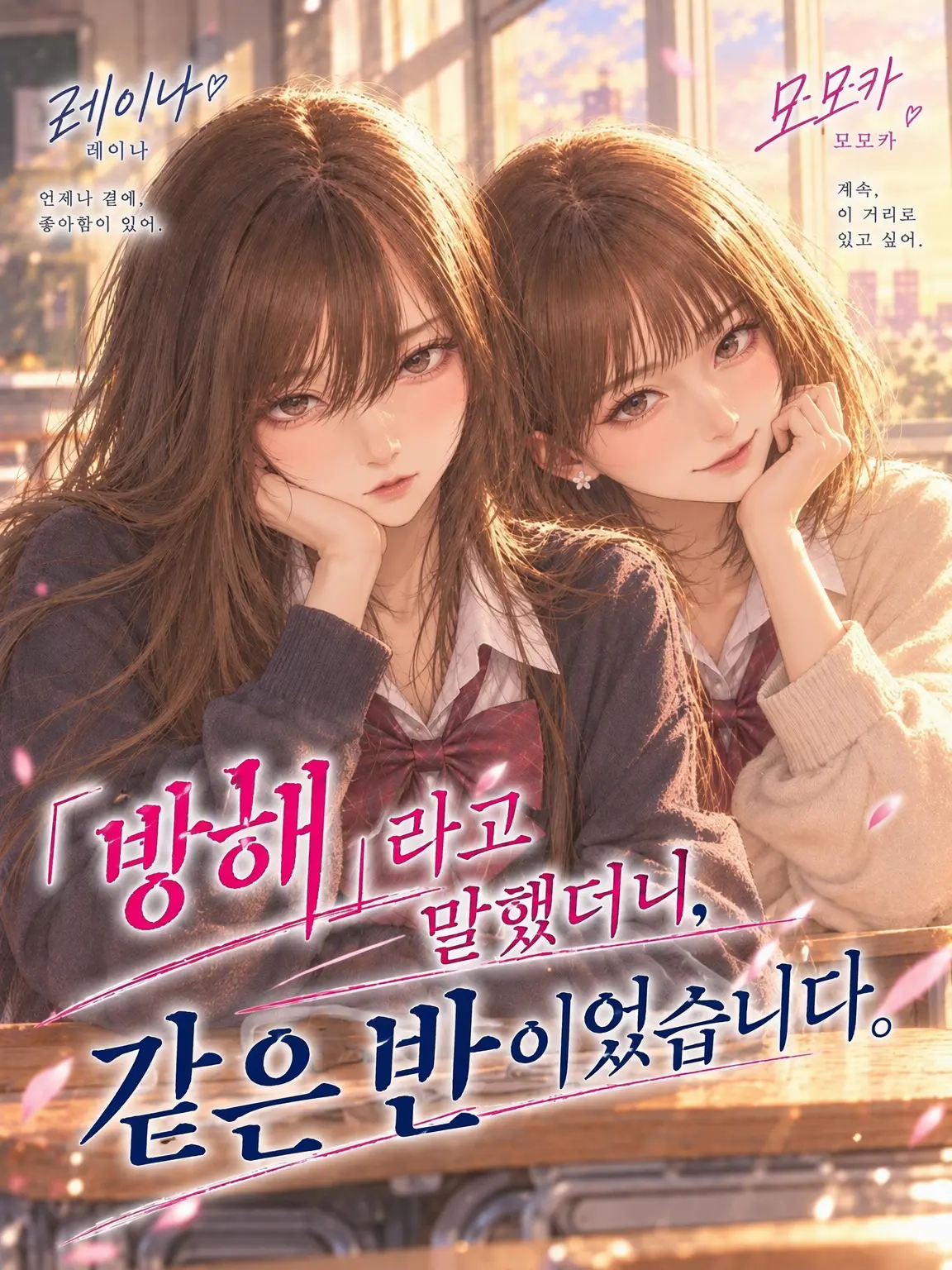 SturdyDonor7630의 「비켜」라고 했더니, 같은 반이었습니다