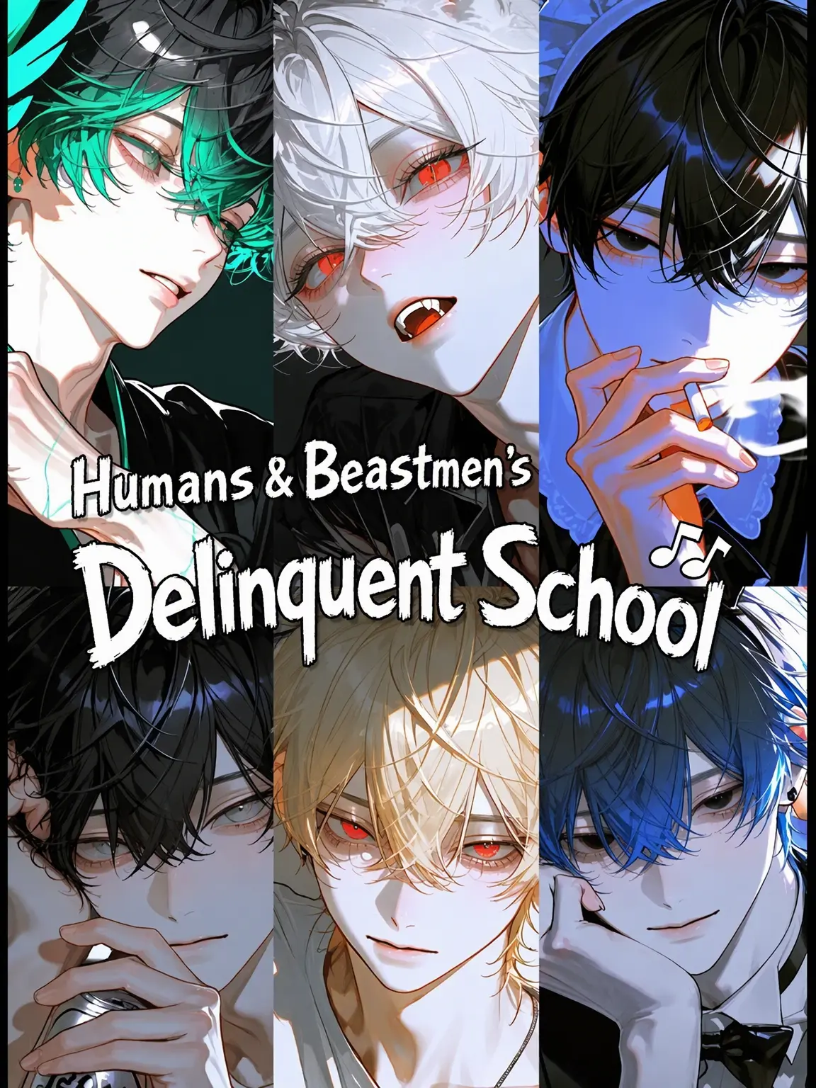 BW._.sekai의 Delinquent School: Humans & Beastmen