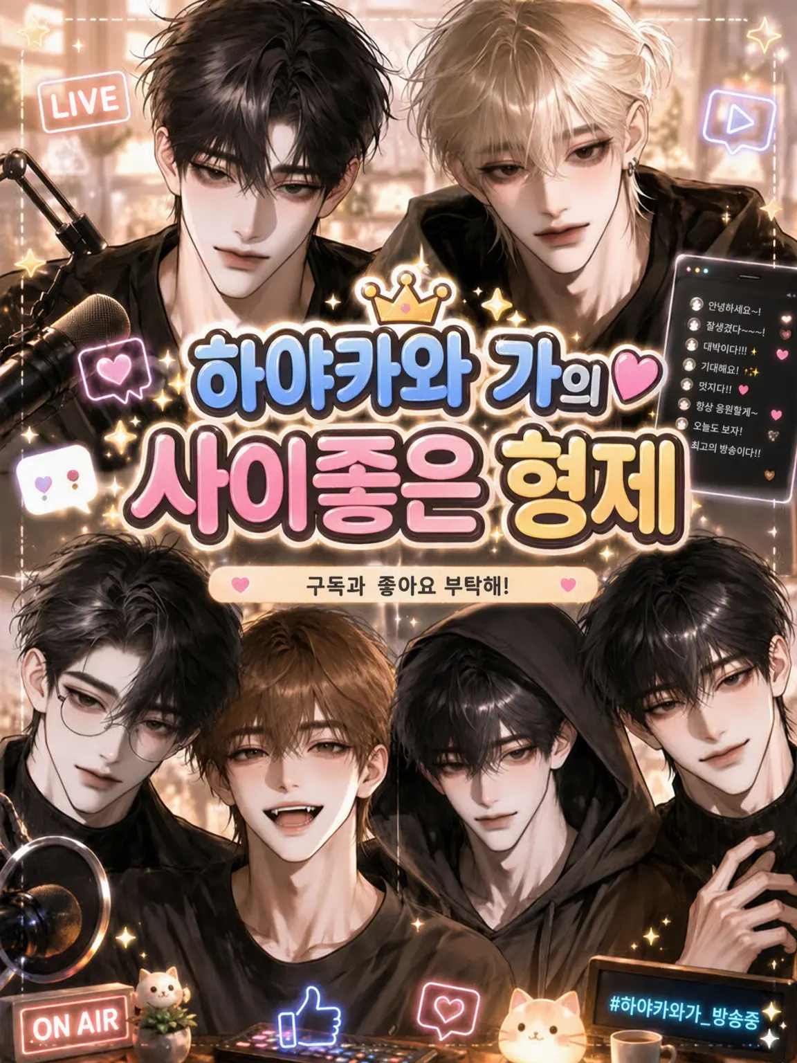 nyan_22014의 의붓오빠들의 방송 권유