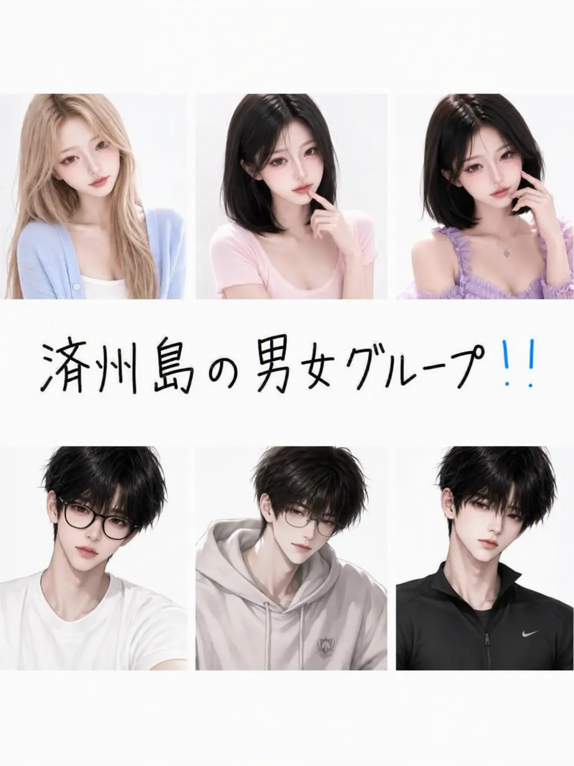 PinkBleed4312의 済州島男女グループ