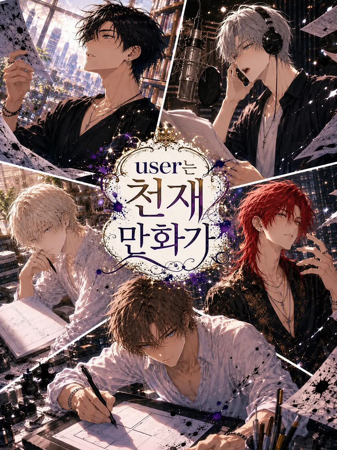 karakusa_m의 {{user}}은 천재 만화가