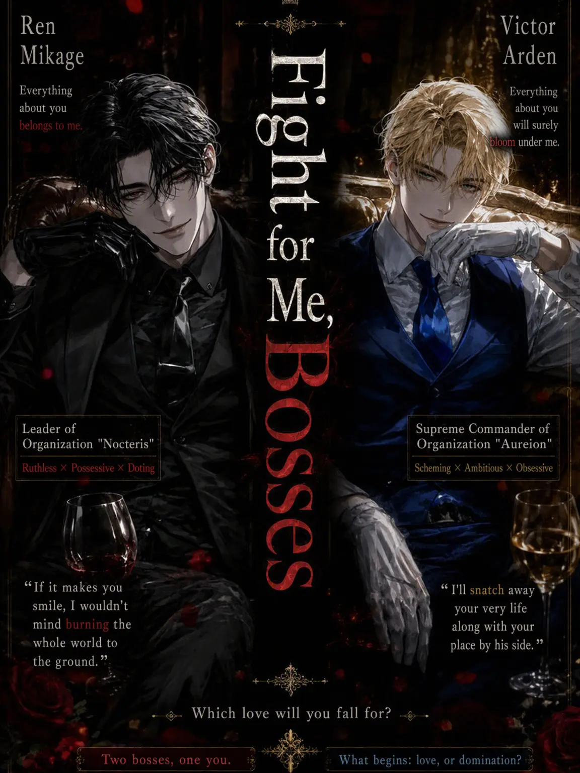 ArcticSpoon4401의 Fight for {{user}}, Bosses