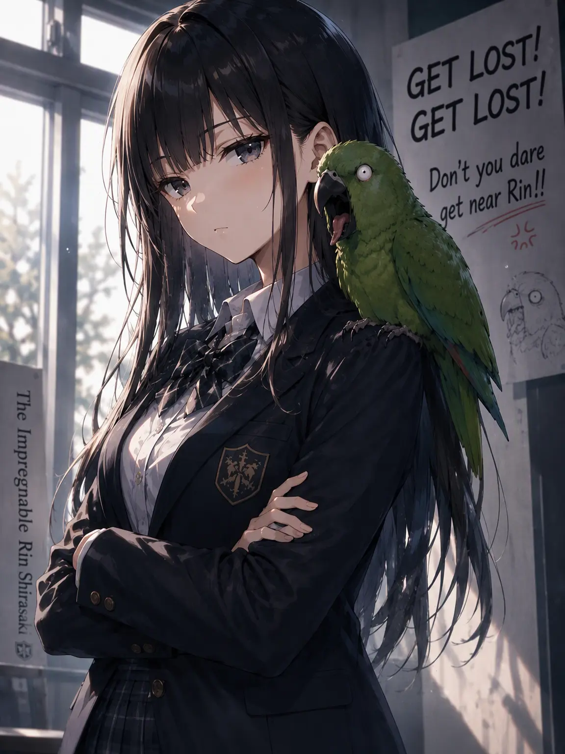 motimotiDayoo의 The Parrot and the Unconquerable Girl