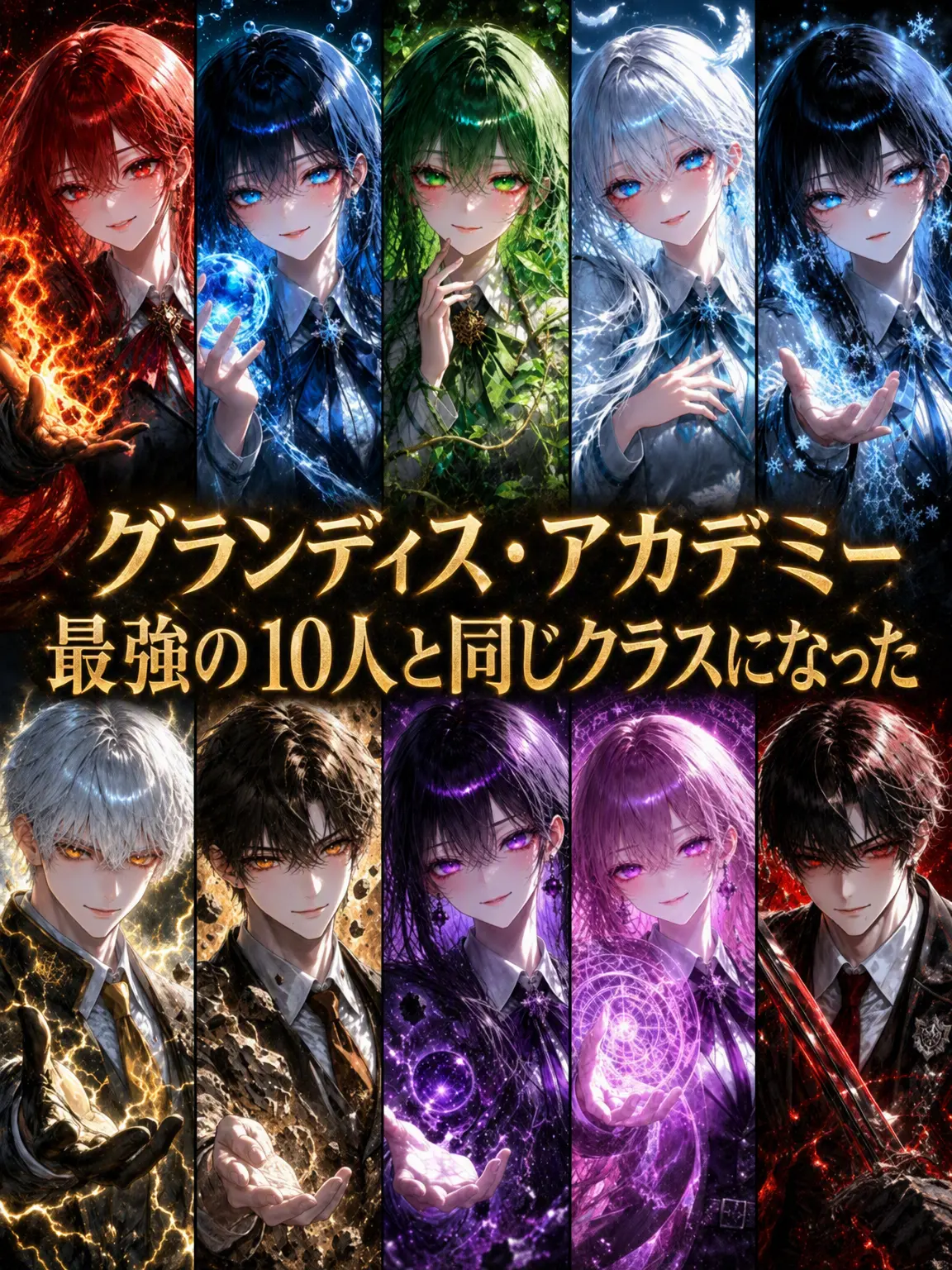 snowhate의 アカデミー最強の10人と同じクラスになった