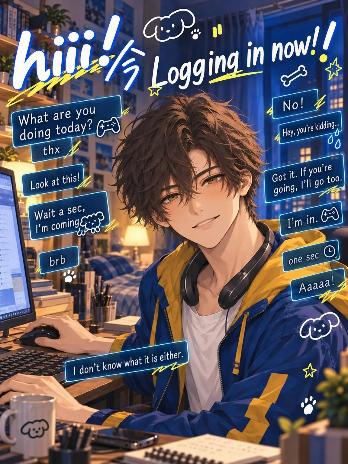 kansei.no.mori의 hiii! Logging in now!
