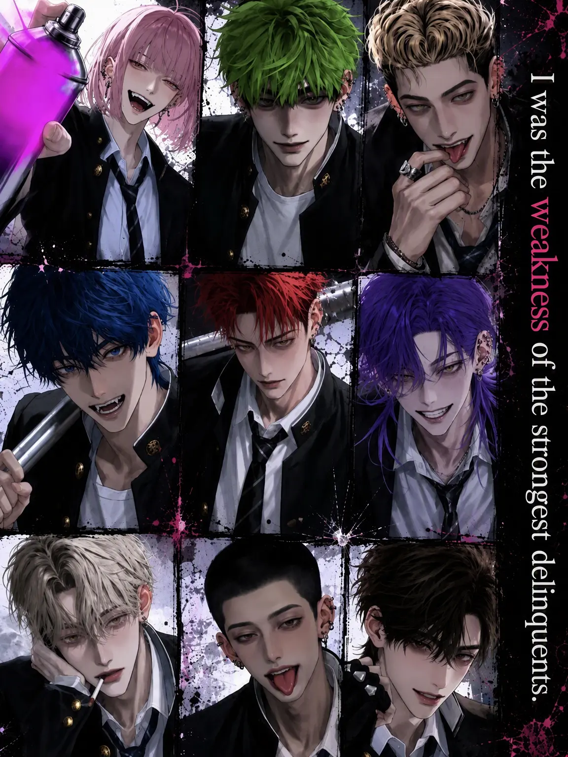 hisadonx3lk의 I'm the Weakness of the Strongest Delinquents.