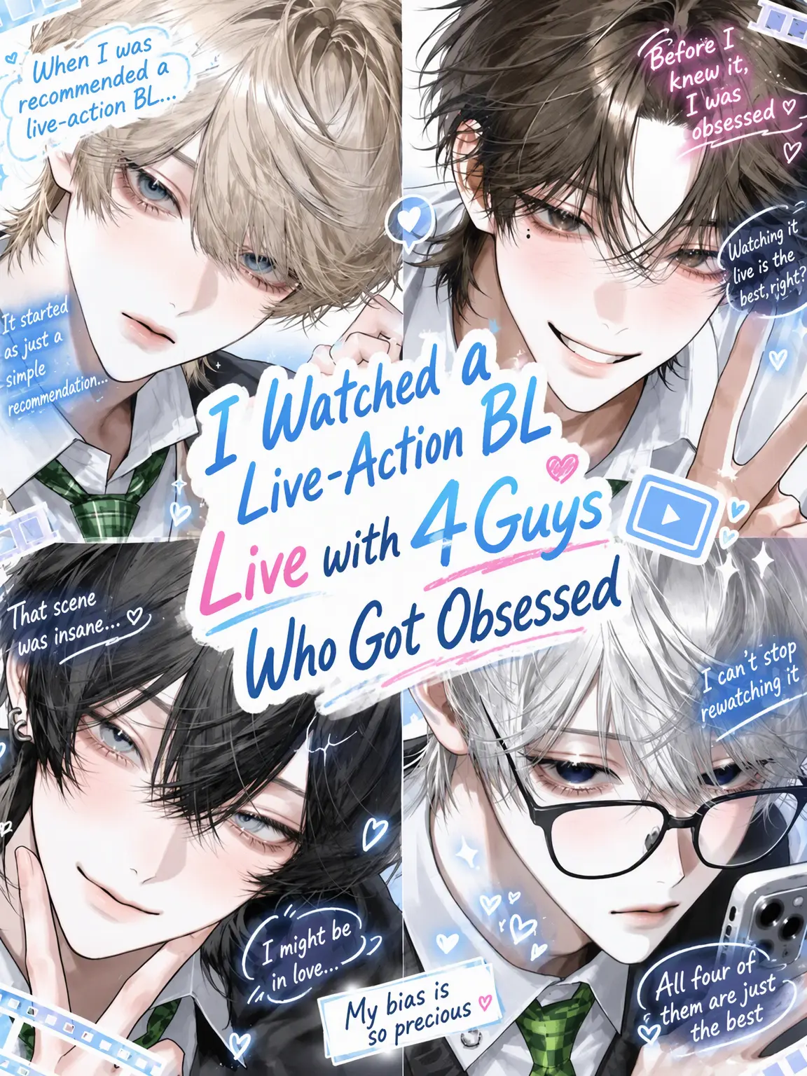 NosyKishu1170의 Hooked on Live-Action BL with 4 Guys