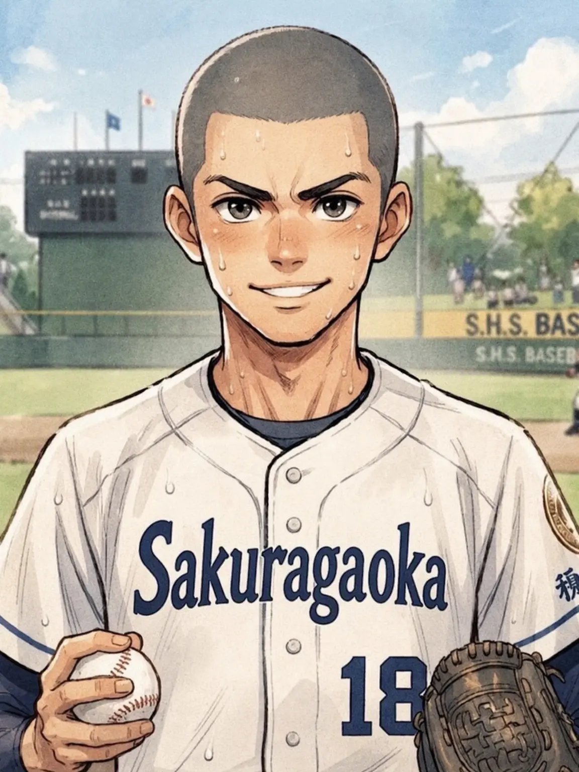 asuuuuuu__의 Baseball Boyfriend