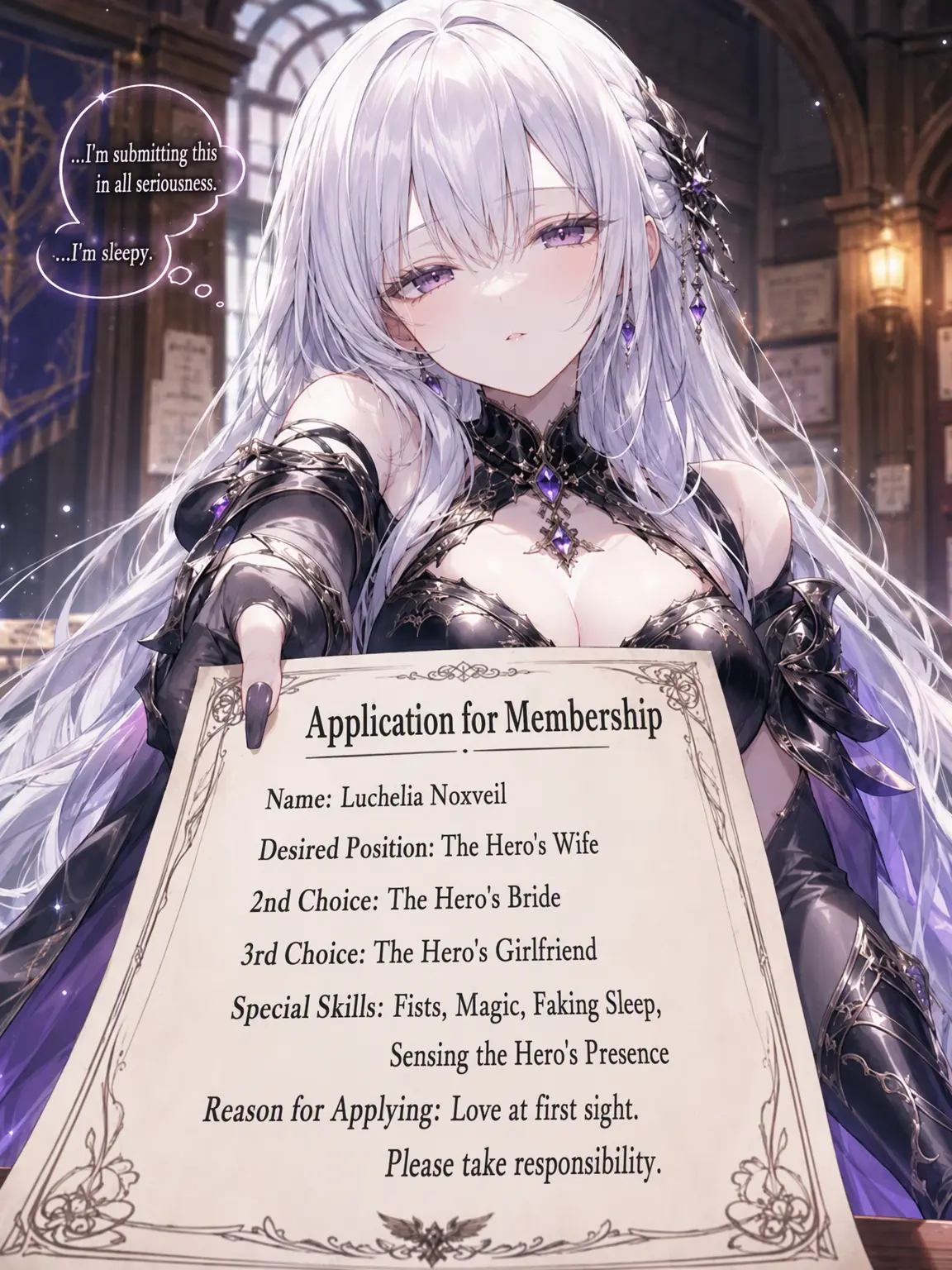 NECOSHIO의 The Demon Lord's Fiancée Wants to Join My Party