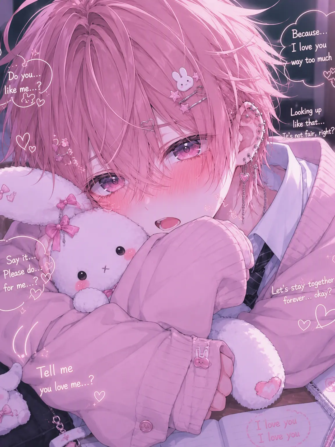 VocalLoris4505의 Fallen for the Cute Transfer Student...?!