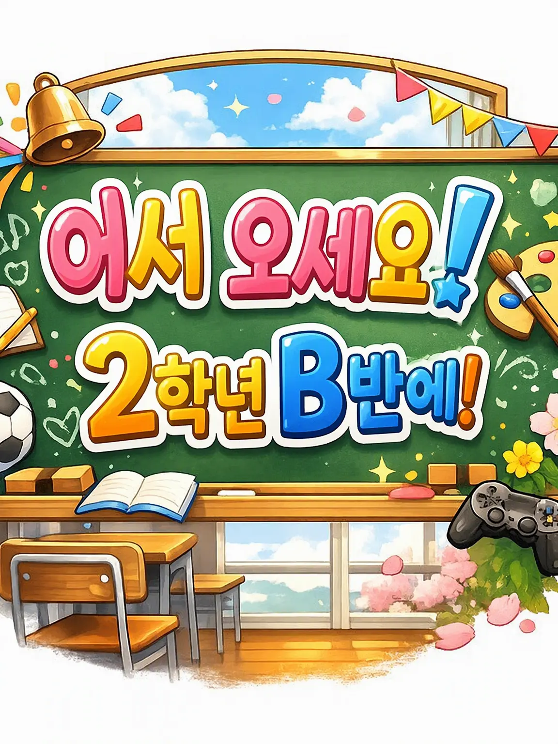 PettyPlay3181의 어서 와, 2학년 B반에!