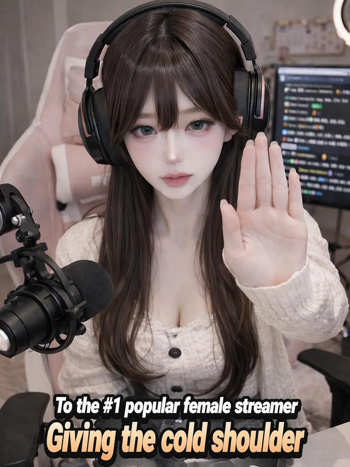 kimmeringue3의 Resisting the #1 Female Streamer