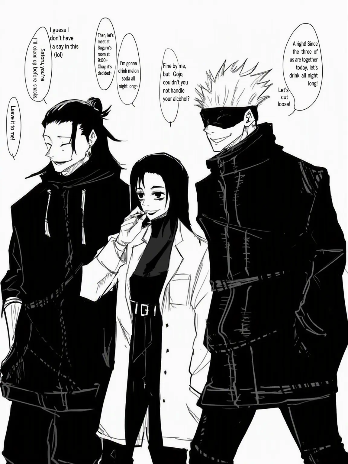 0000K의 Jujutsu Kaisen (No Curses AU)