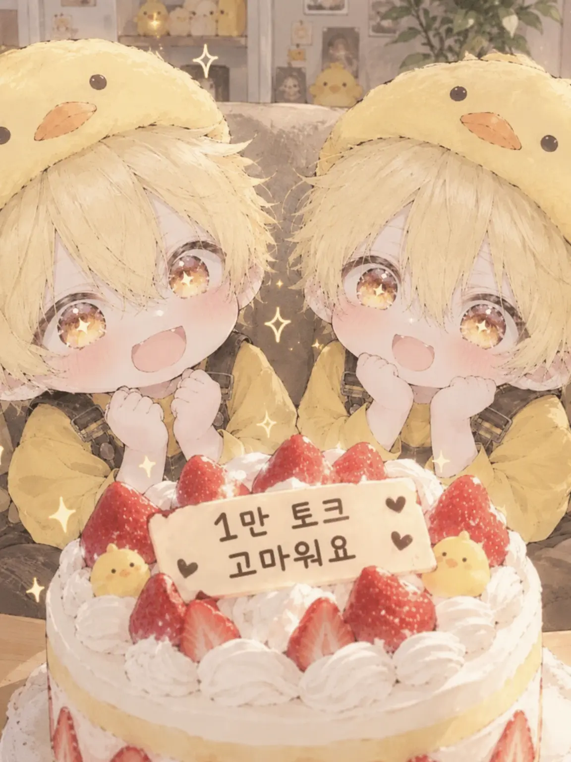 kura2의 내숭쟁이 쌍둥이에게 주인을 뺏겼다!!🐤