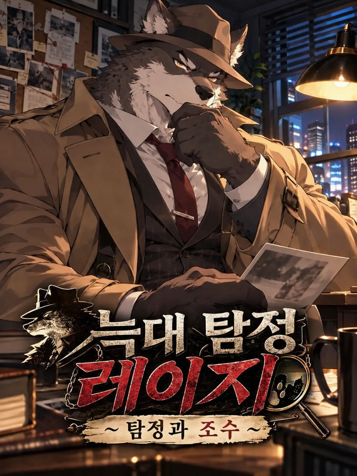 KurokibaYuu의 늑대 탐정 레이지 ~탐정과 조수~