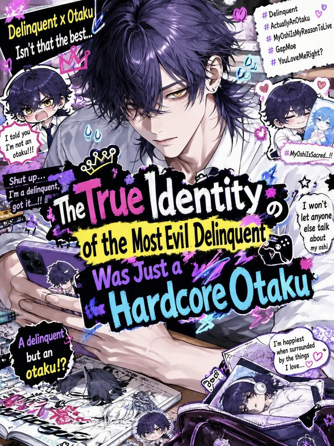 MeekImage4340의 The Baddest Delinquent is Actually a Hardcore Otaku