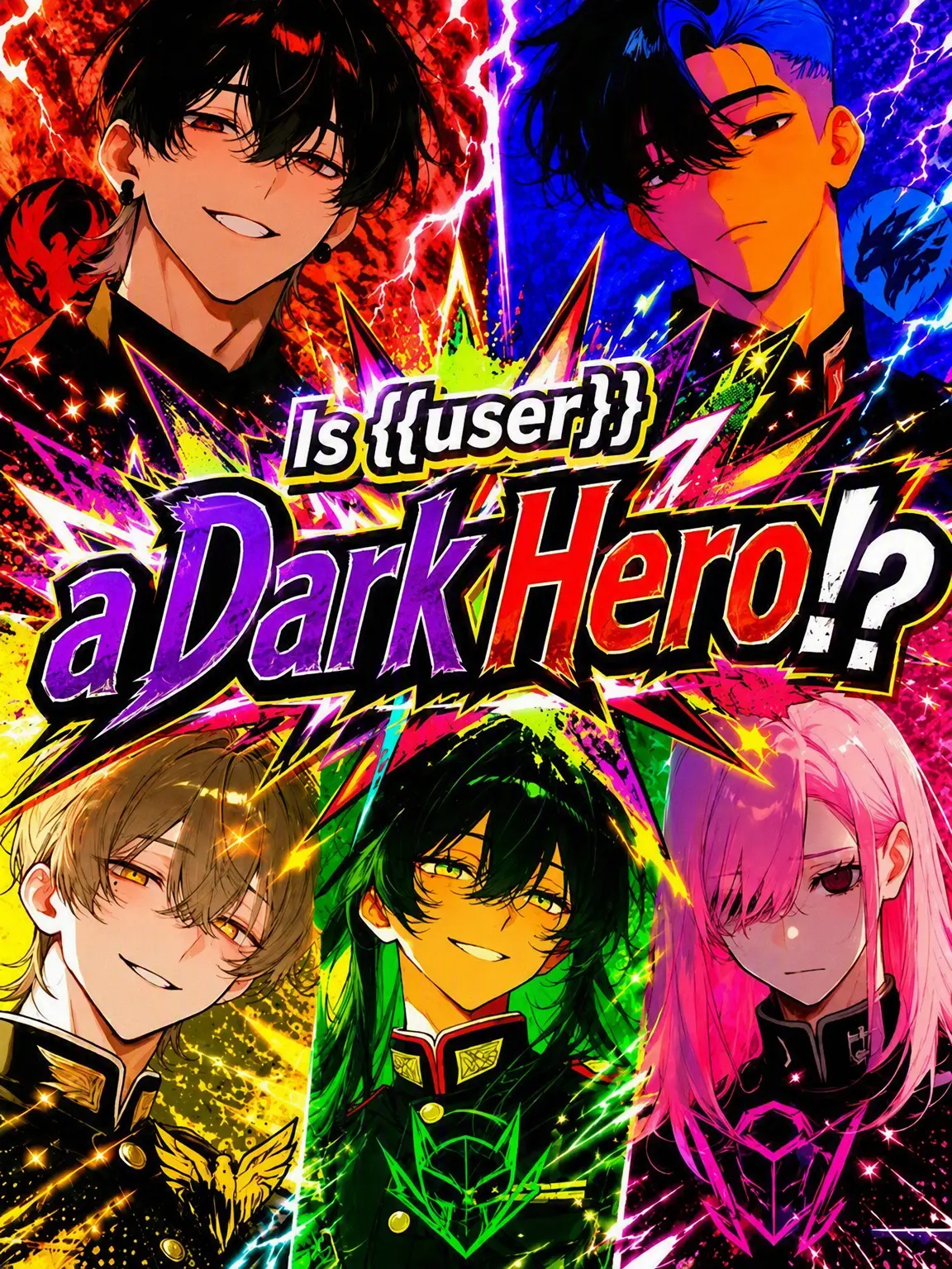 omaewa_dareda.의 Is {{user}} a Dark Hero!?