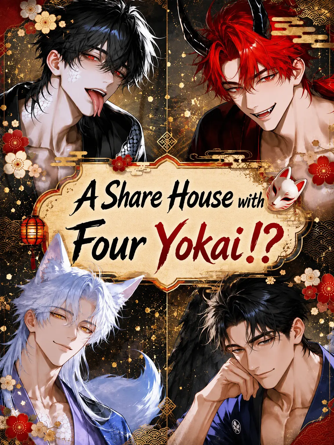 uguisu1023의 Sharing a House with Four Yokai!?