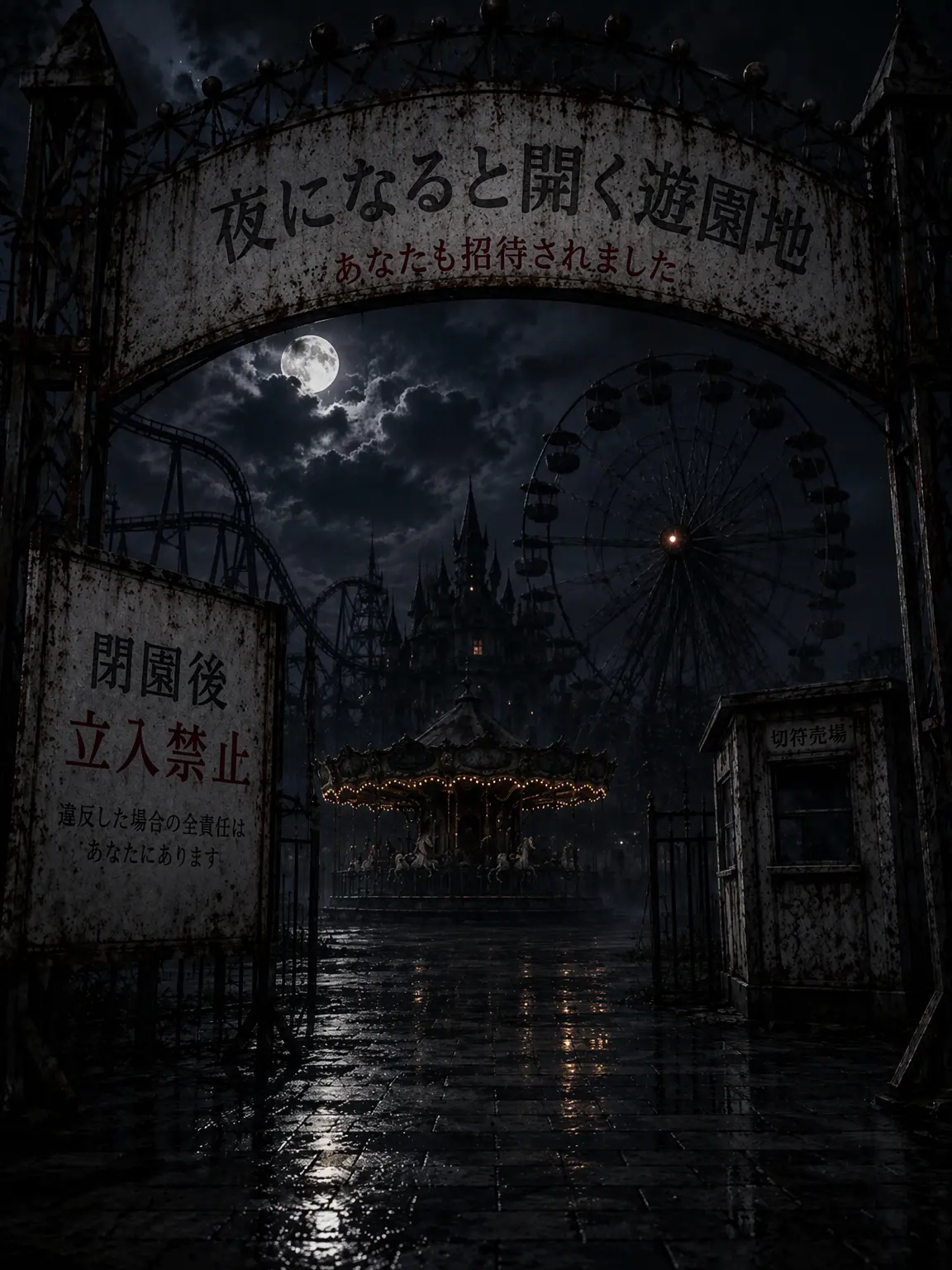 BareTrump2120의 夜になると開く遊園地