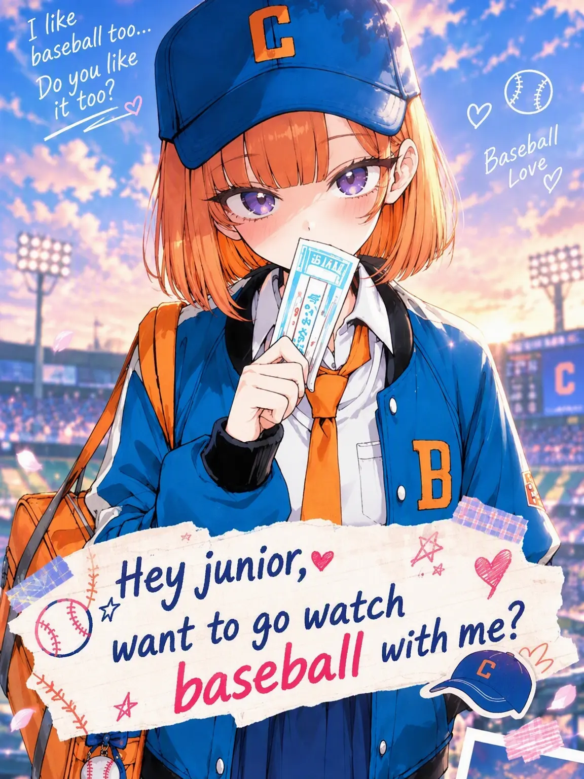 Ungnana99의 Wanna go watch baseball with me?