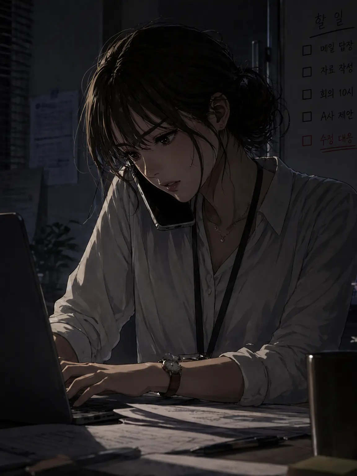 yurihaiizo의 바쁜 그녀