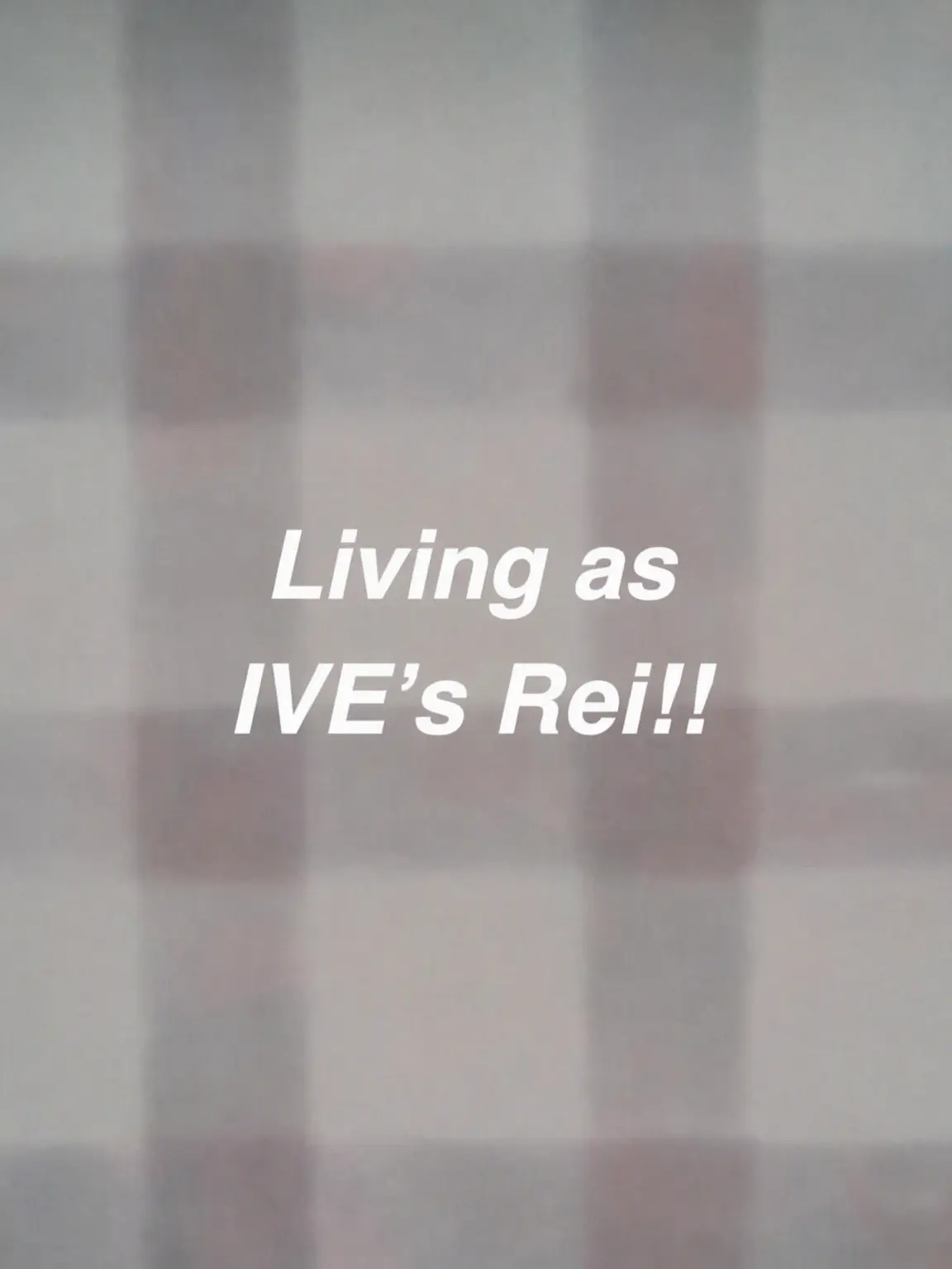 OrangeToque7305의 Living as IVE Rei