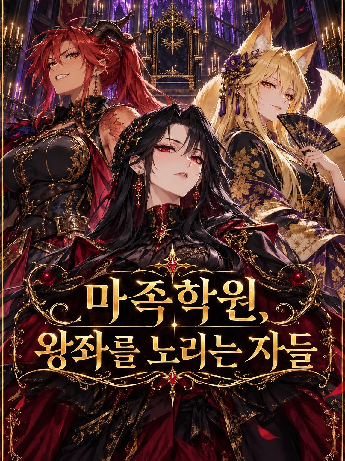 RedOkapi6041의 마족학원, 옥좌를 노리는 자들