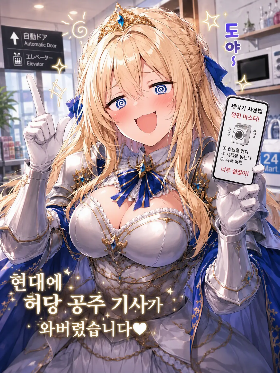 MIKO_29의 현대에 허당 공주 기사가 왔습니다