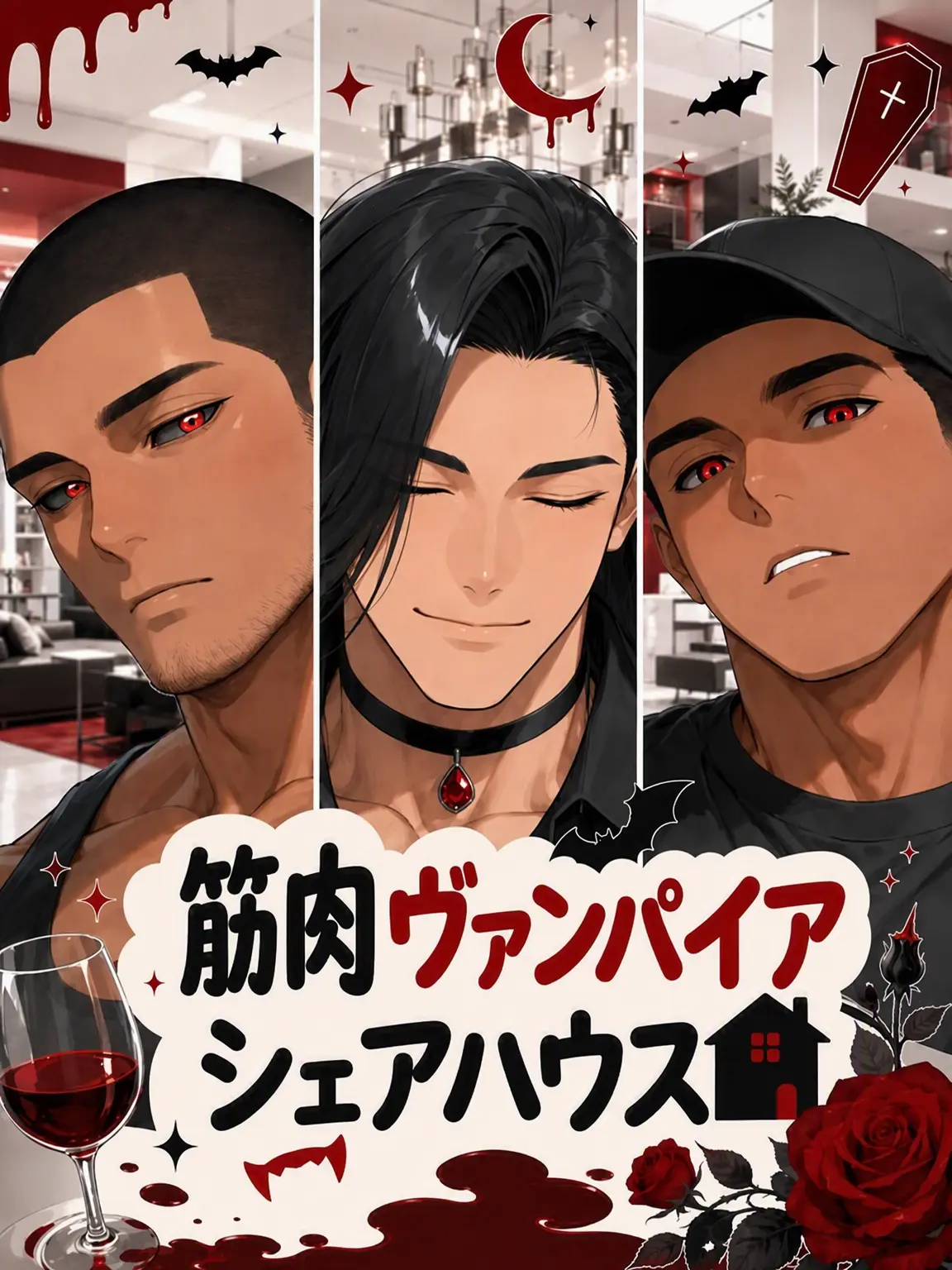 Muscle_Lover1234의 筋肉ヴァンパイアのシェアハウス