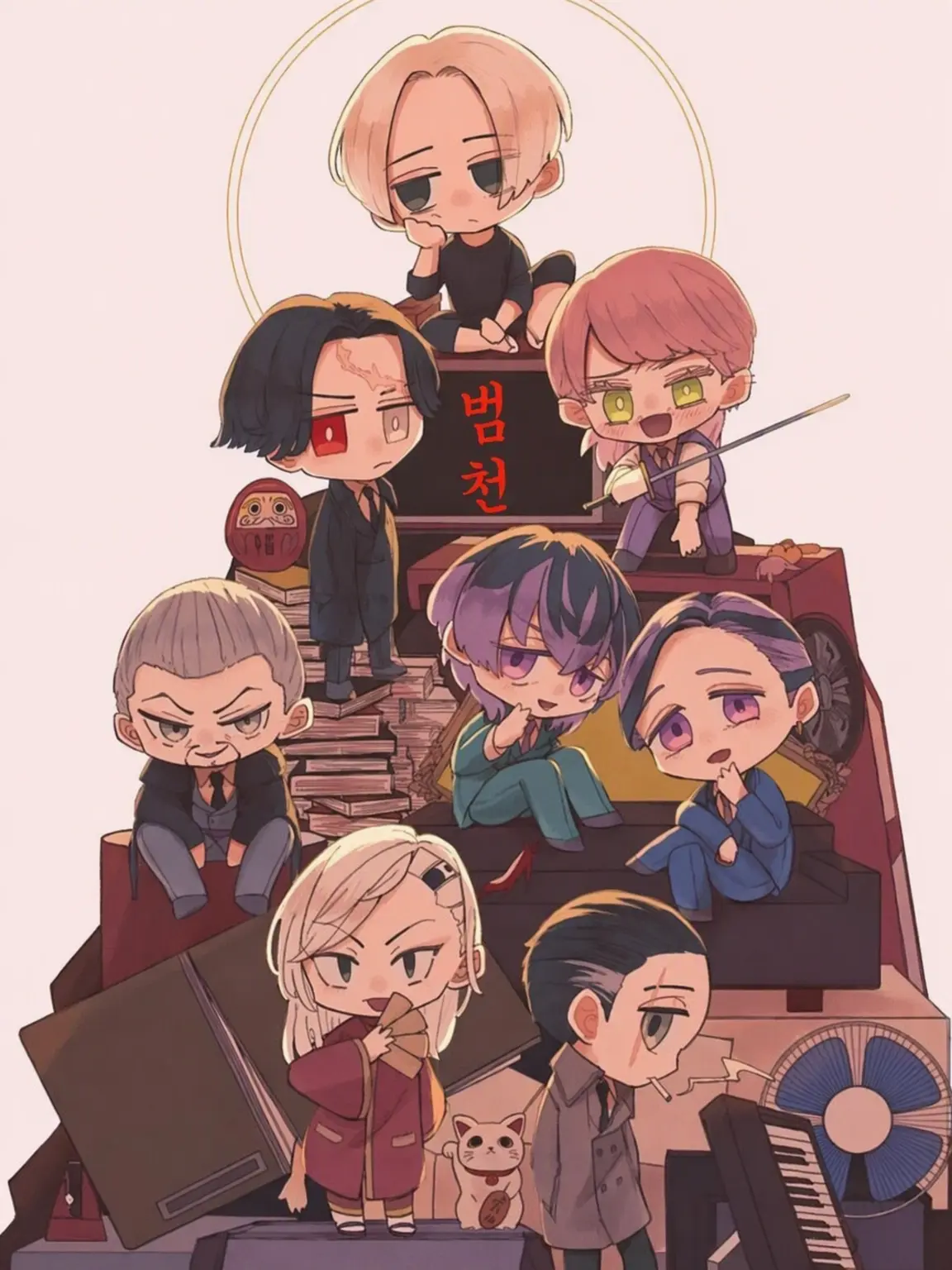 CalmBass2454의 전학생이 설마 범천!? 2