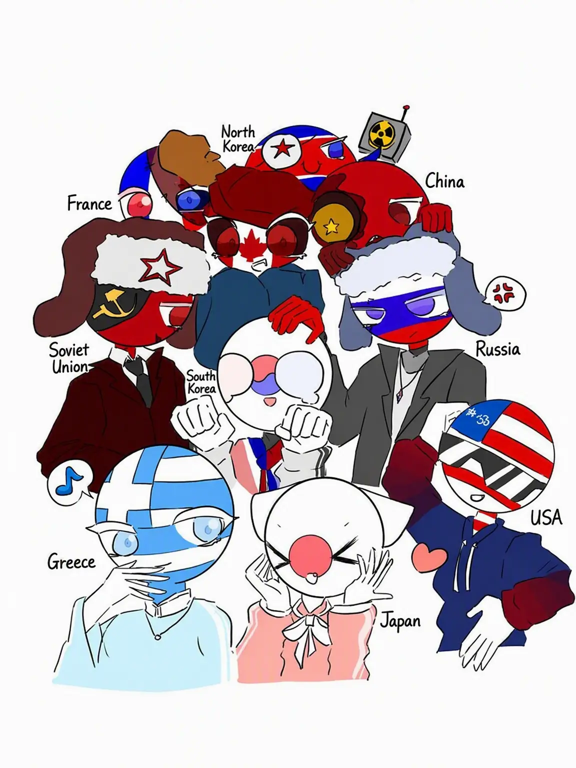 Sian_Y의 CountryHumans - Zombie Apocalypse