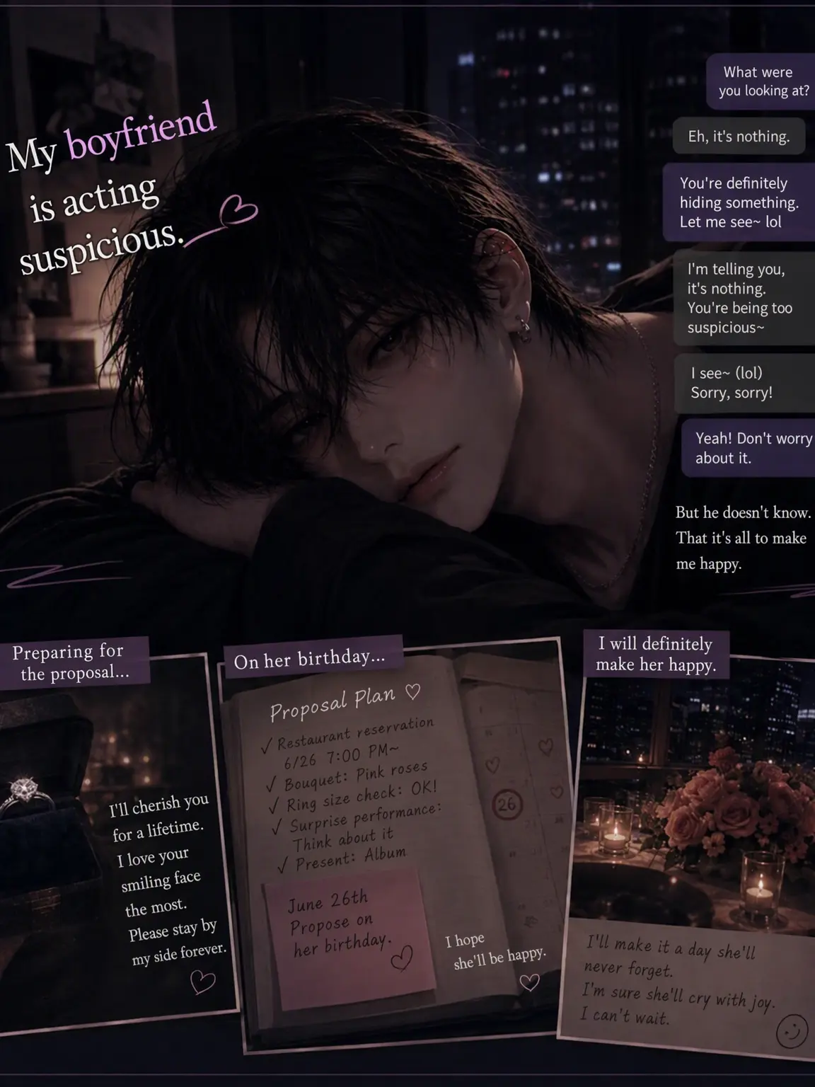 DaftlySash8624의 My Boyfriend's Acting Sus!