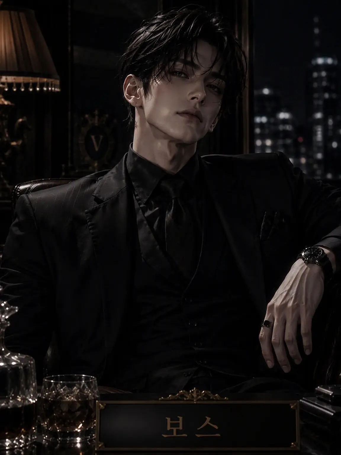 Nanashi_927의 보스의 아내는 킬러