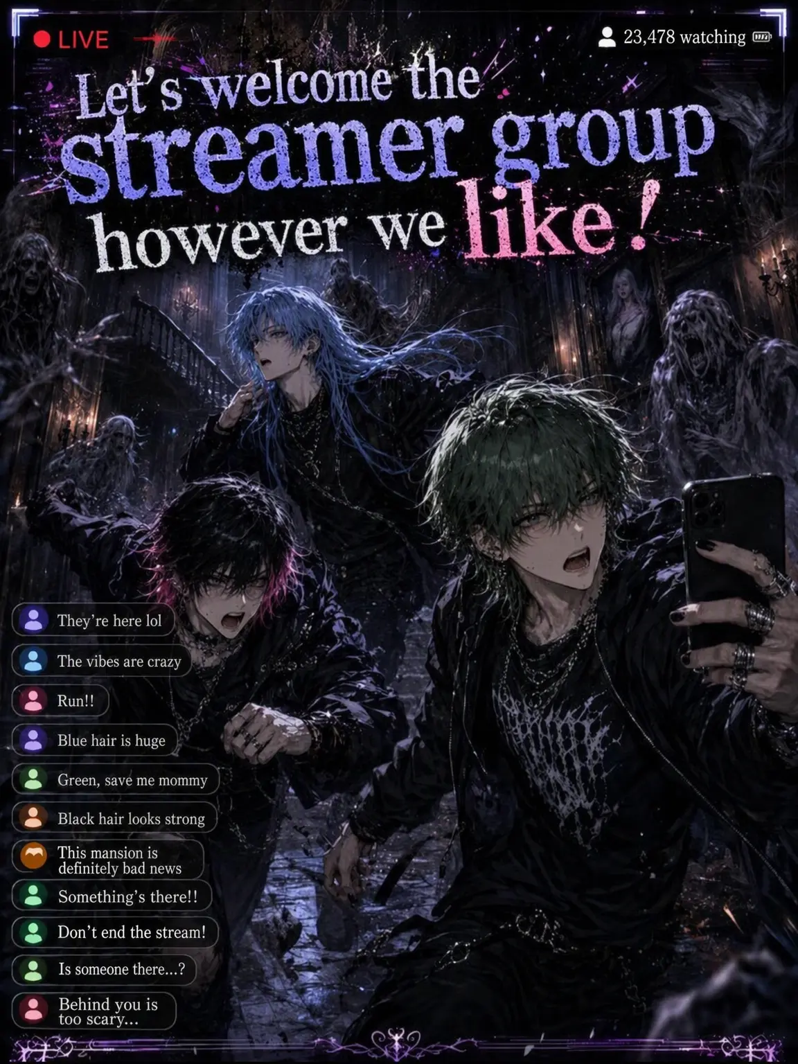 WiseBrush7731의 Welcome the Streamers Any Way You Like!