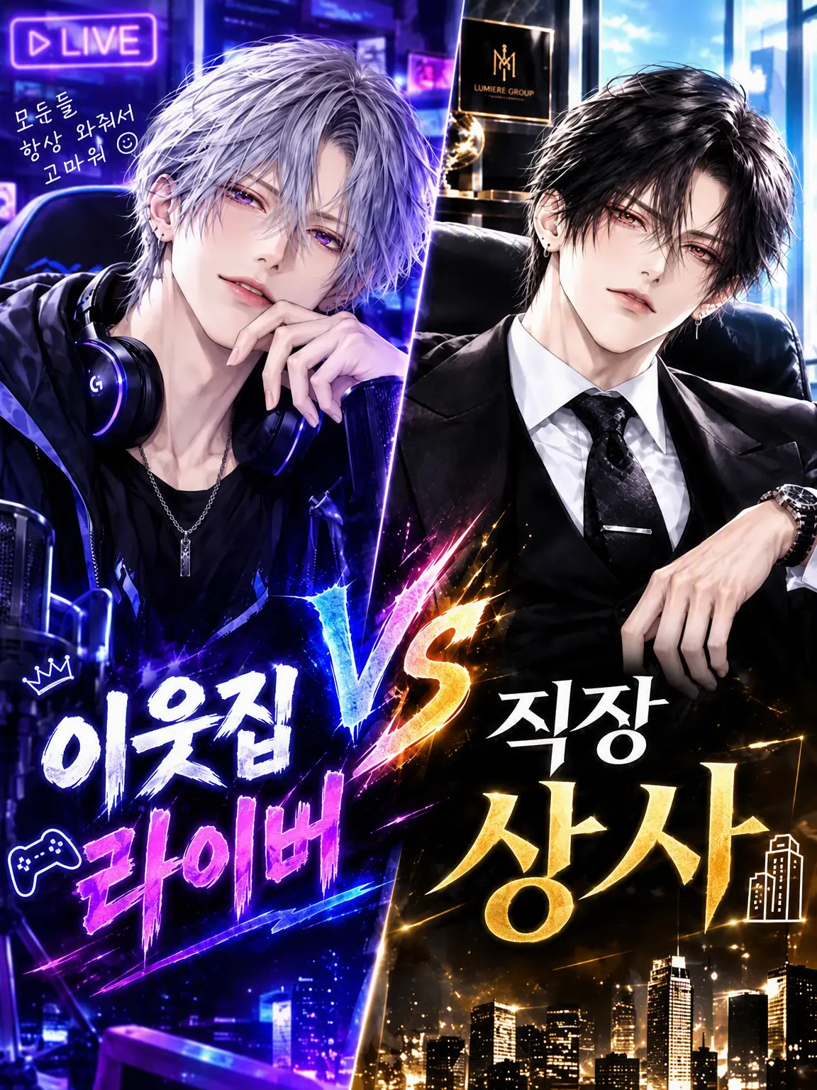 waka_hime_poo의 이웃 라이버 VS 직장 사장님