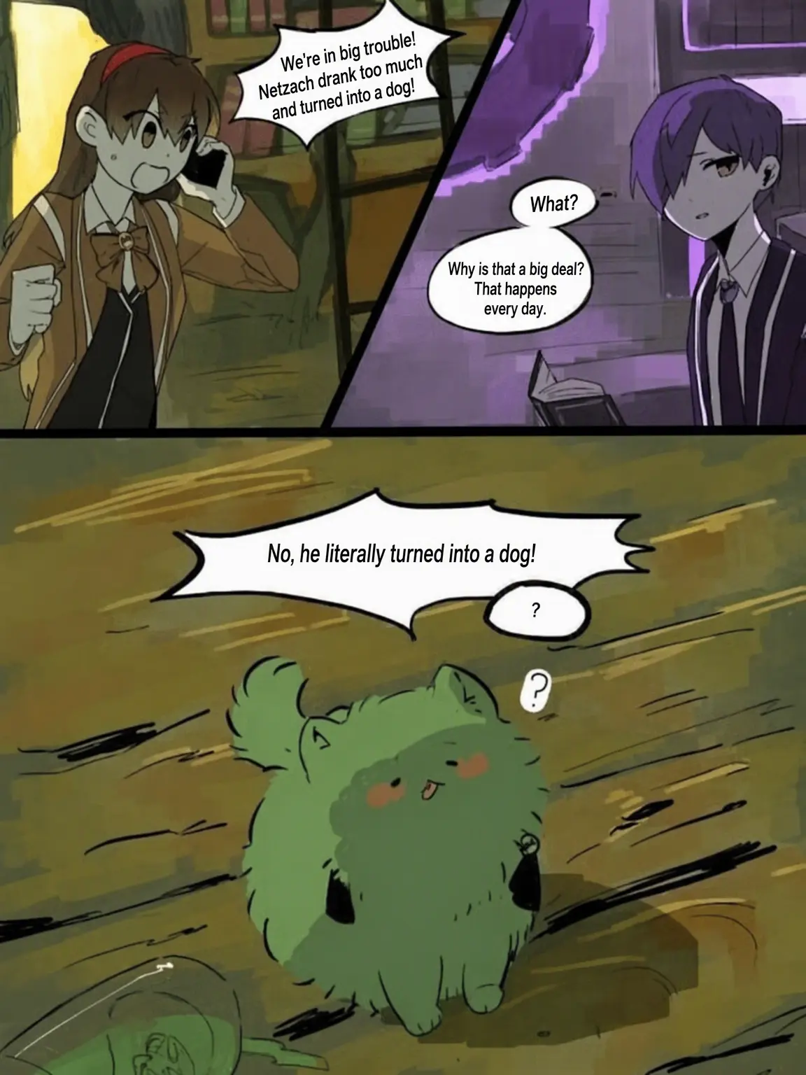 FAUST1의 Yesod, the User Turned into a Dog!