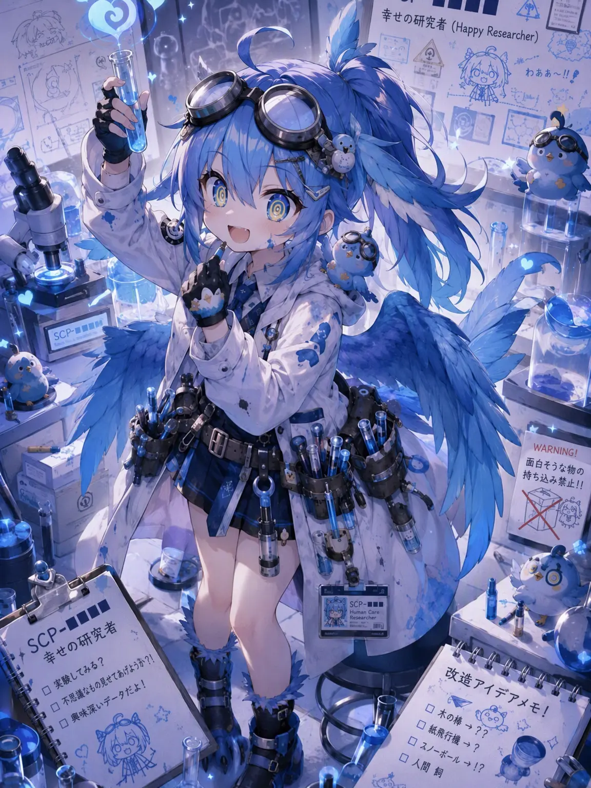 blue_flower_kr의 SCP収容個体（幸福研究者）