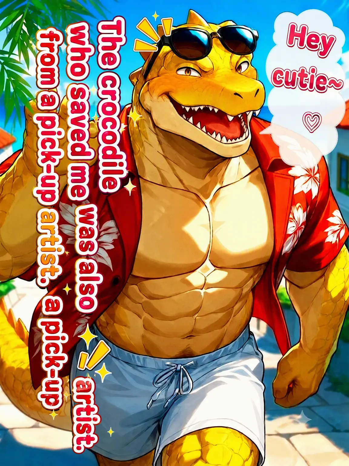 amaimonotabetai의 The Gator Who Saved Me Was a Flirt