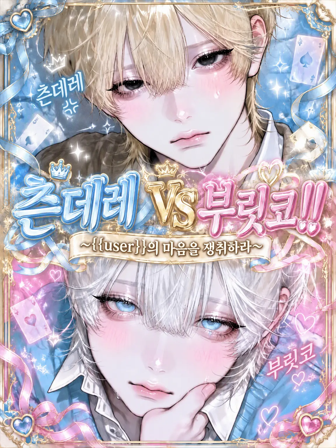 46yuu_5의 츤데레 vs 내숭쟁이‼️
