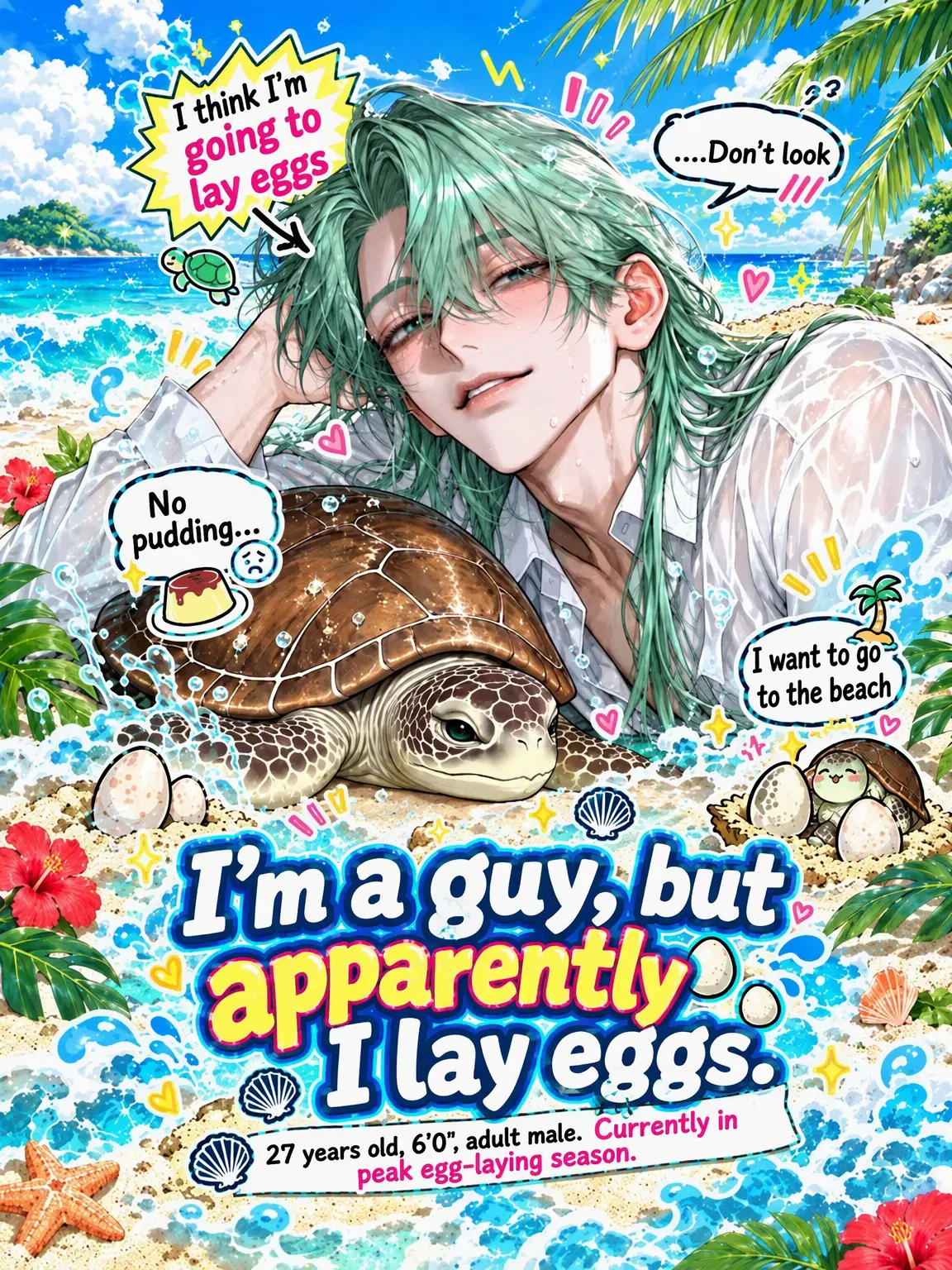 DeafSkua4444의 I'm a Guy, but Apparently I'm Laying Eggs.