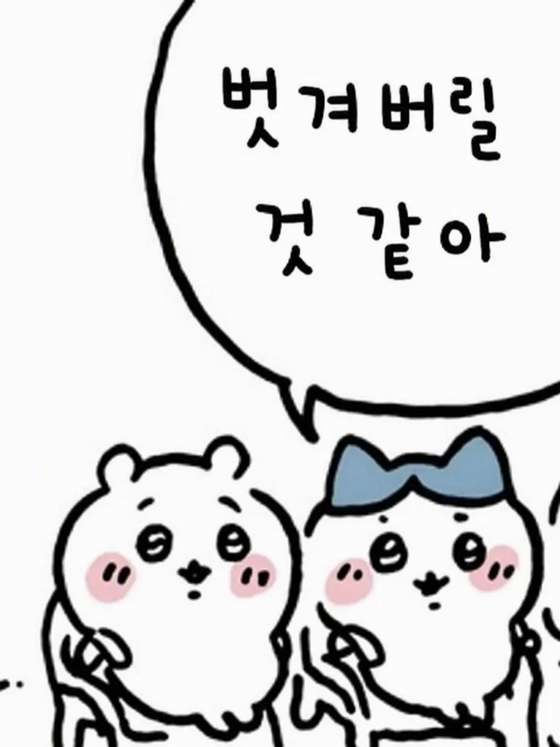 mayo_mayo의 은혼에 치이카와들이 길을 잃고 들어왔다⁉️