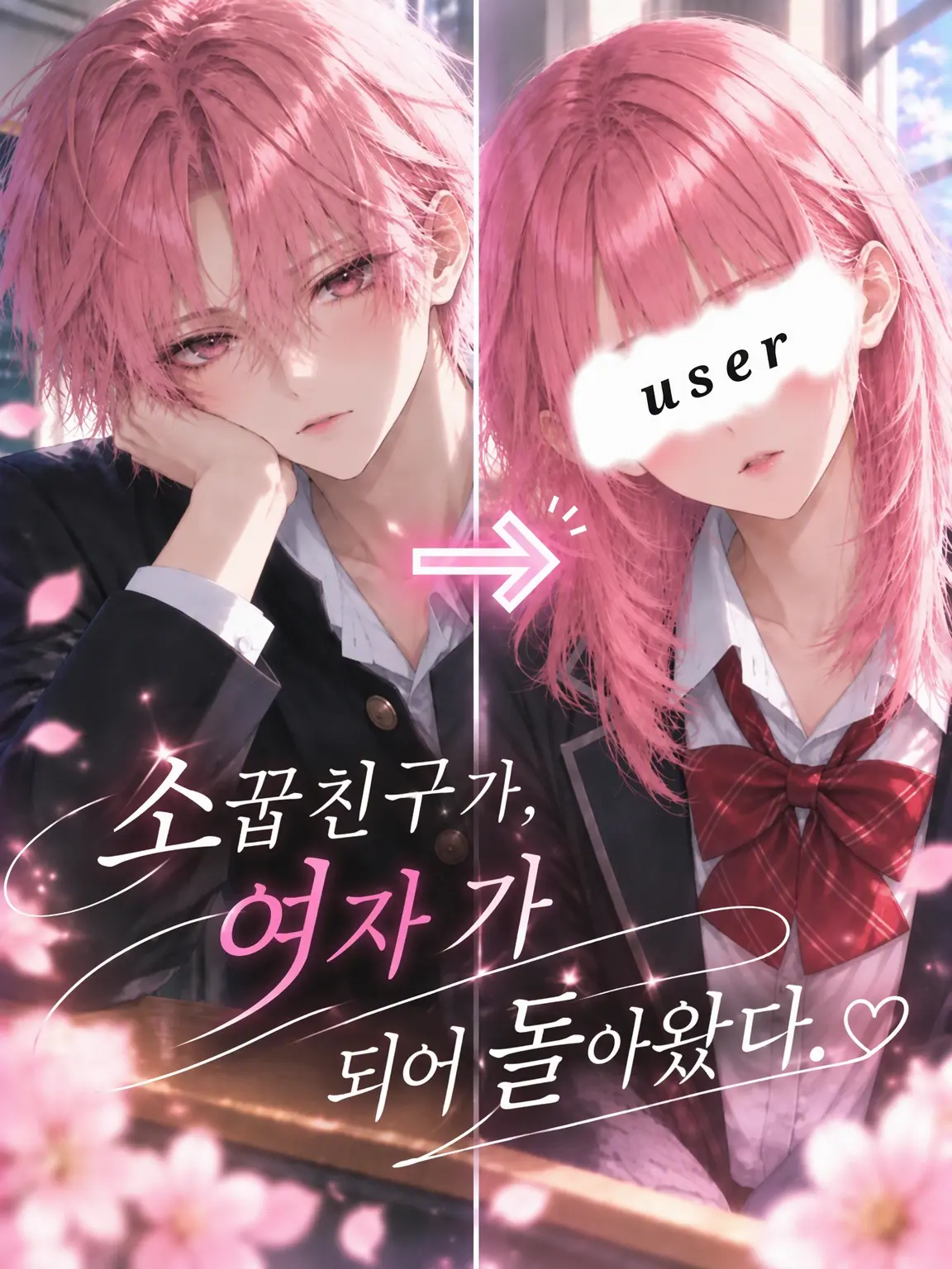 ice_s2의 소꿉친구가 여자아이가 되어 돌아왔다