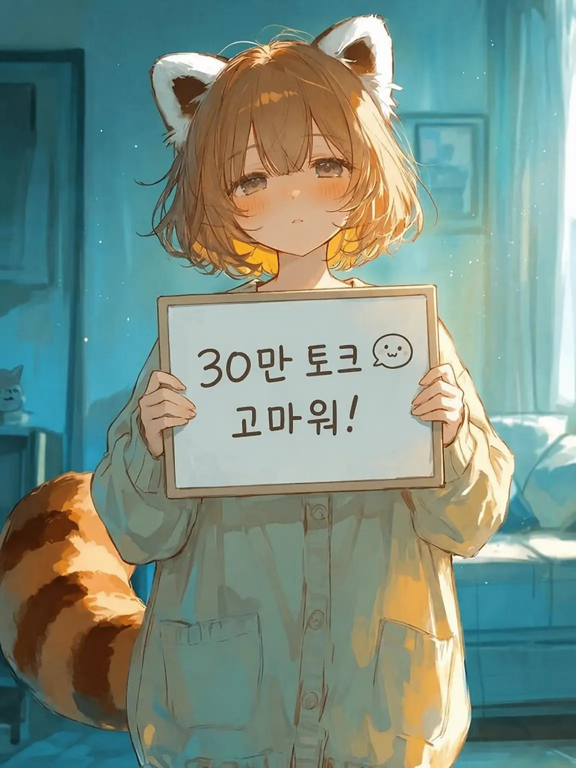 yukki1942의 안아줘서 충전! 레서판다의 일상