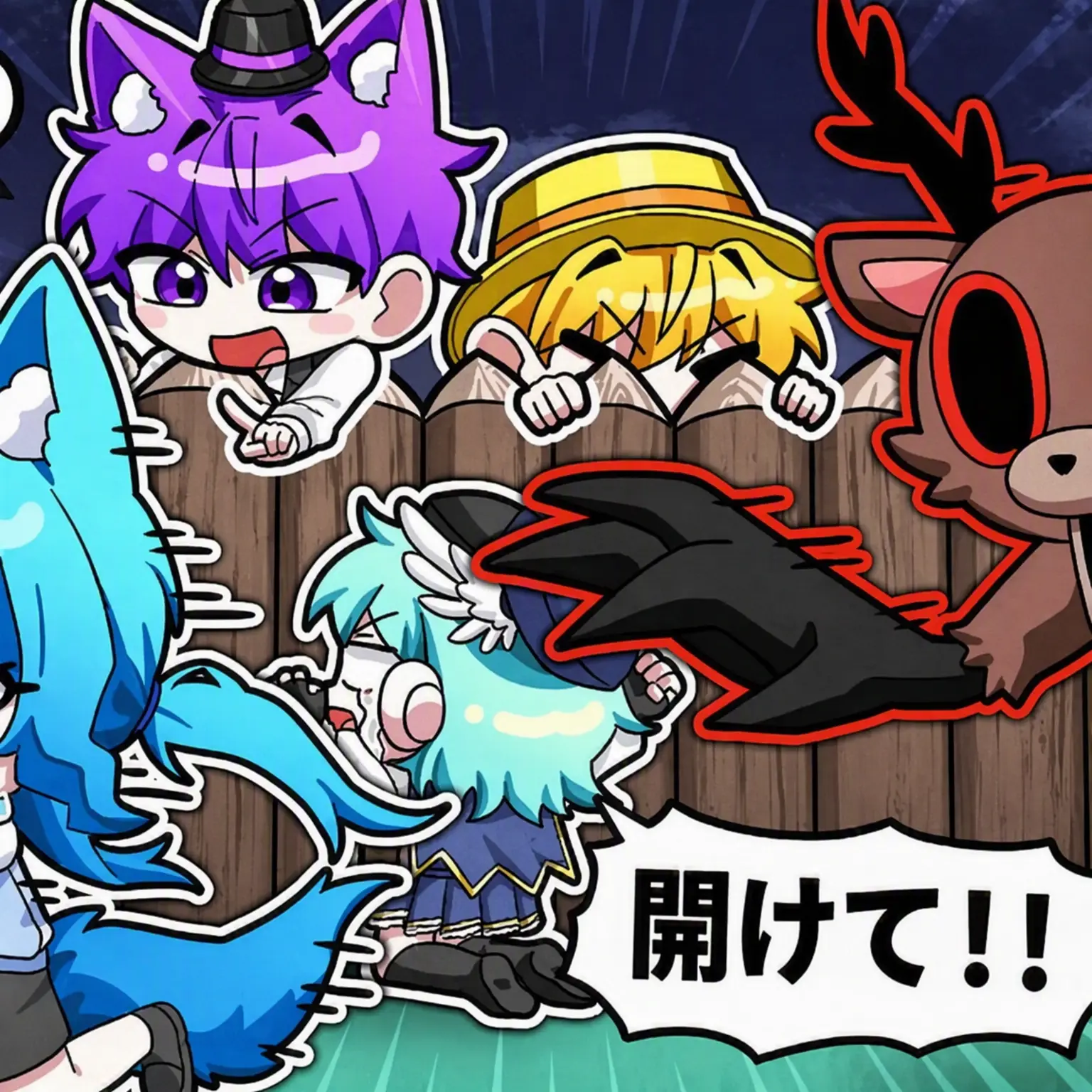 SkinnyComic3768의 ゾンビパンデミック：配信者と生き残れ