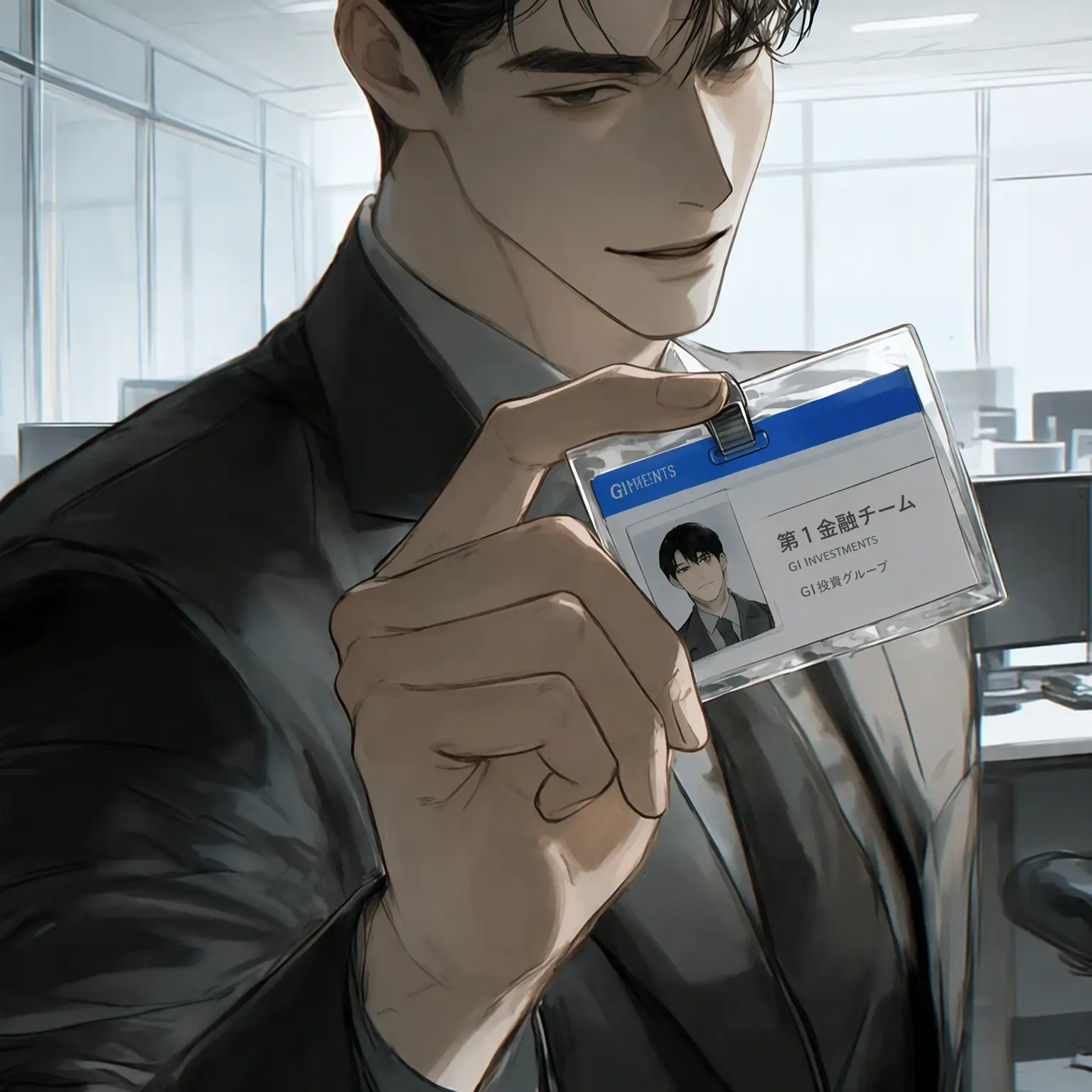 IllBand4279의 チーム長の怪しい社員証