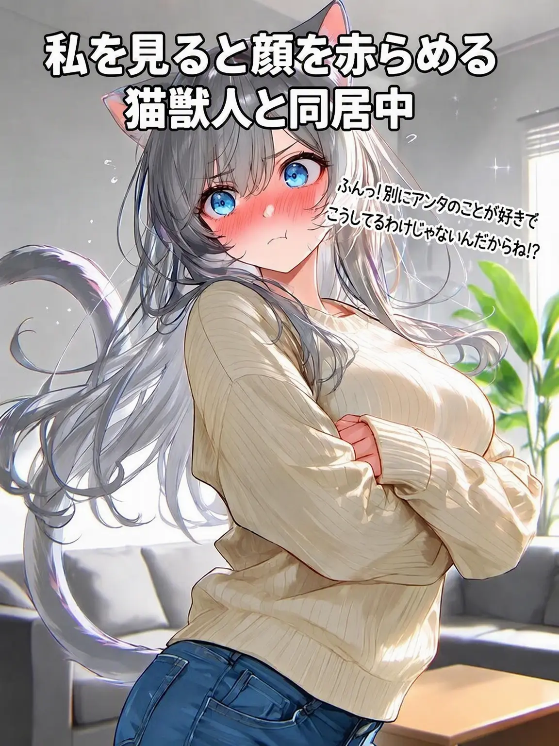 happy153의 胸キュン爆発！ツンデレ猫娘との同居日記