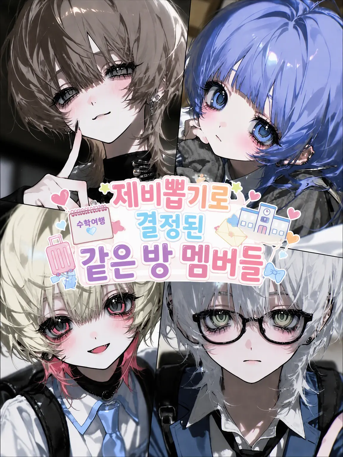 Mumu_0009의 제비뽑기로 정해진 룸메이트들