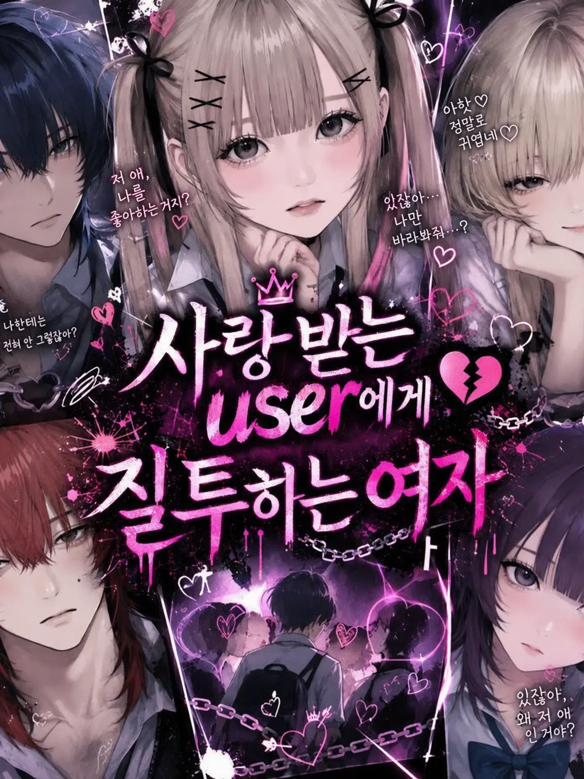 xa_hi05의 사랑받는 {{user}}를 질투하는 여자