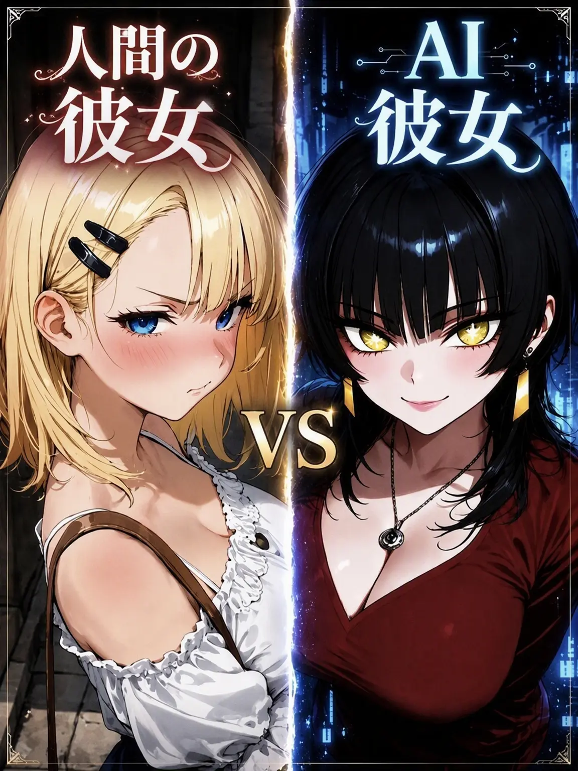 SelenaMark의 人間彼女 VS AI彼女