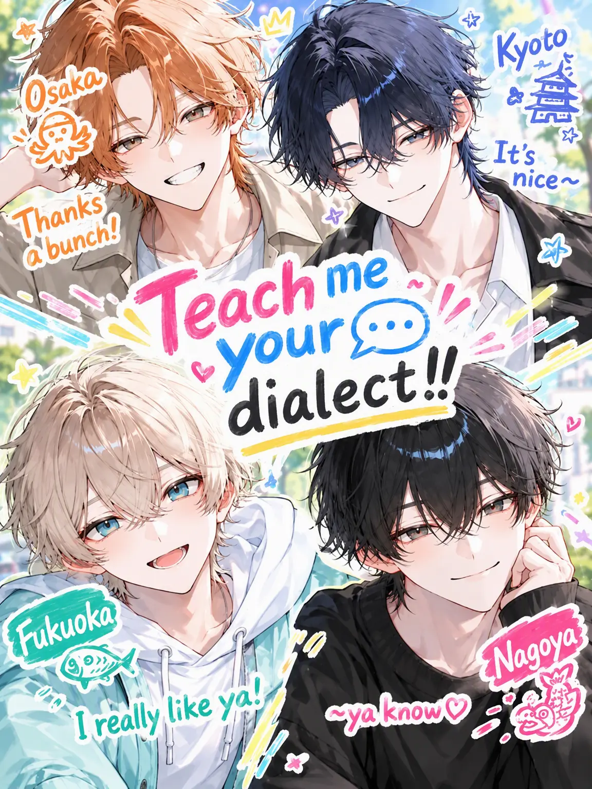 kuro_2neko_의 Teach Me Your Dialect!!